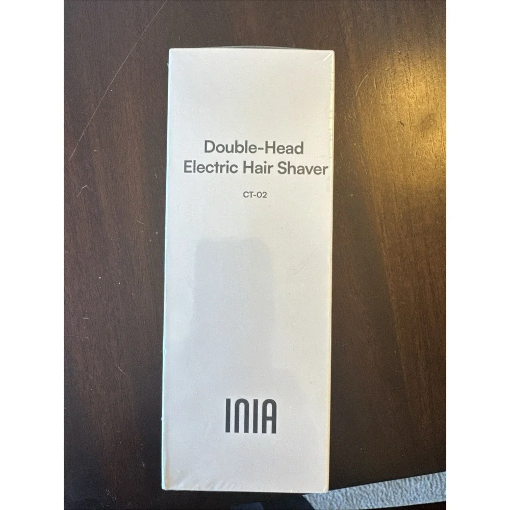 INIA Double-Head Electric Hair Shaver CT-02, High Speed Motor, USB, Portable